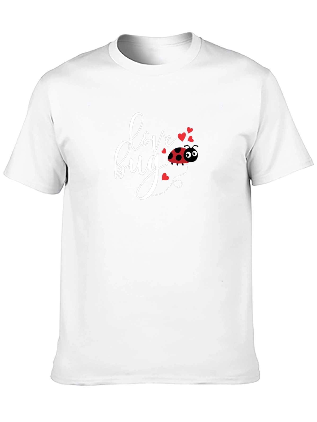 Love Bug Graphic T-Shirt - Valentines Day Apparel