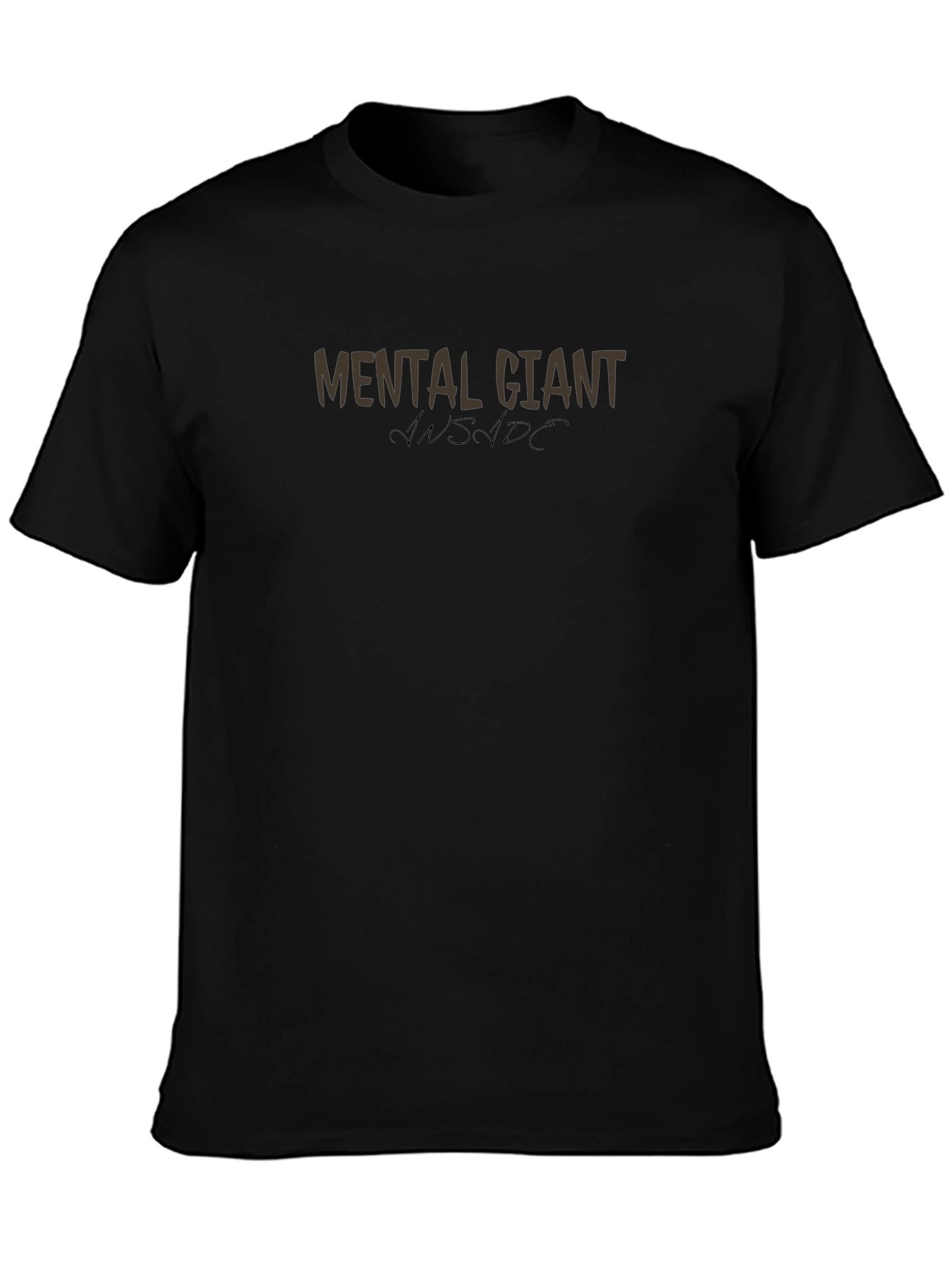 Mental Giant Black Graphic T-Shirt