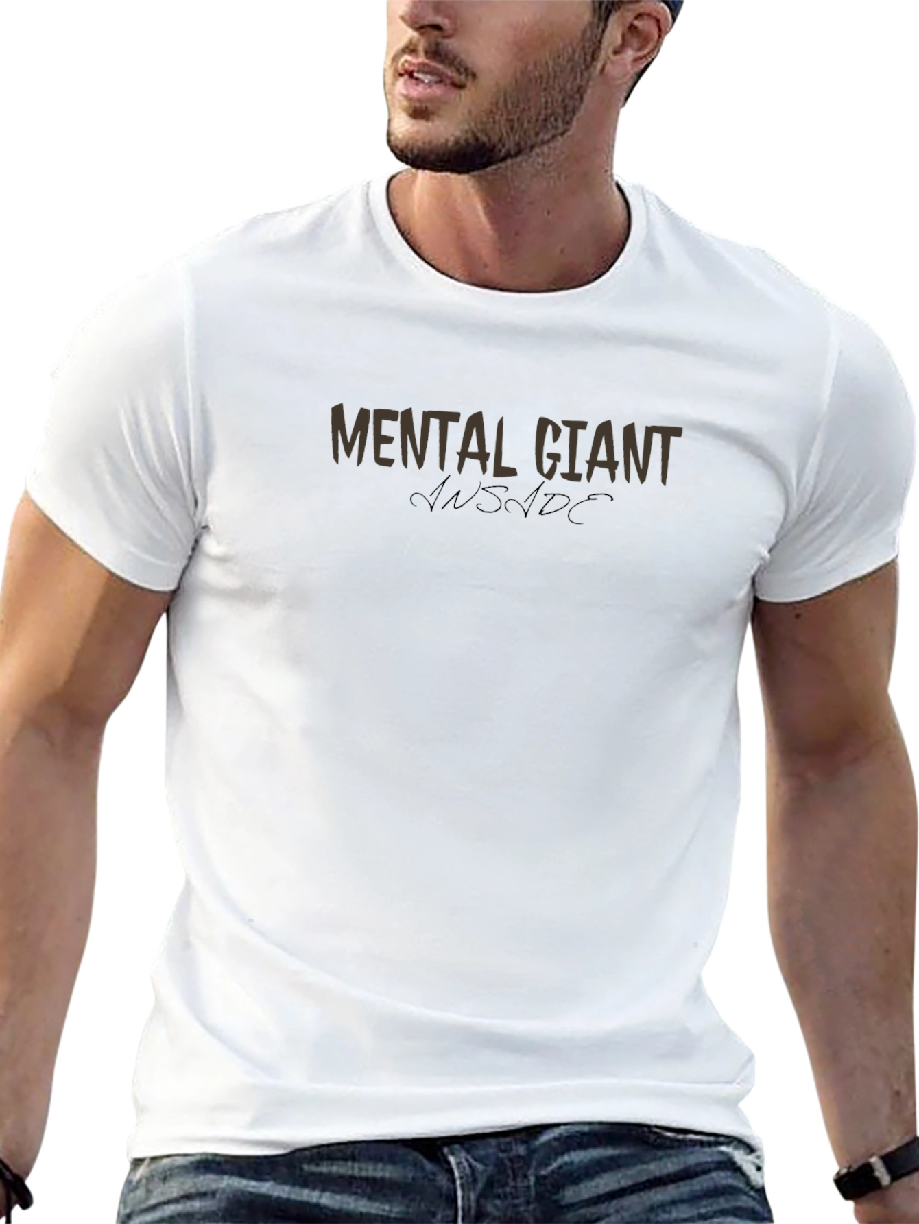 Mental Giant Black Graphic T-Shirt