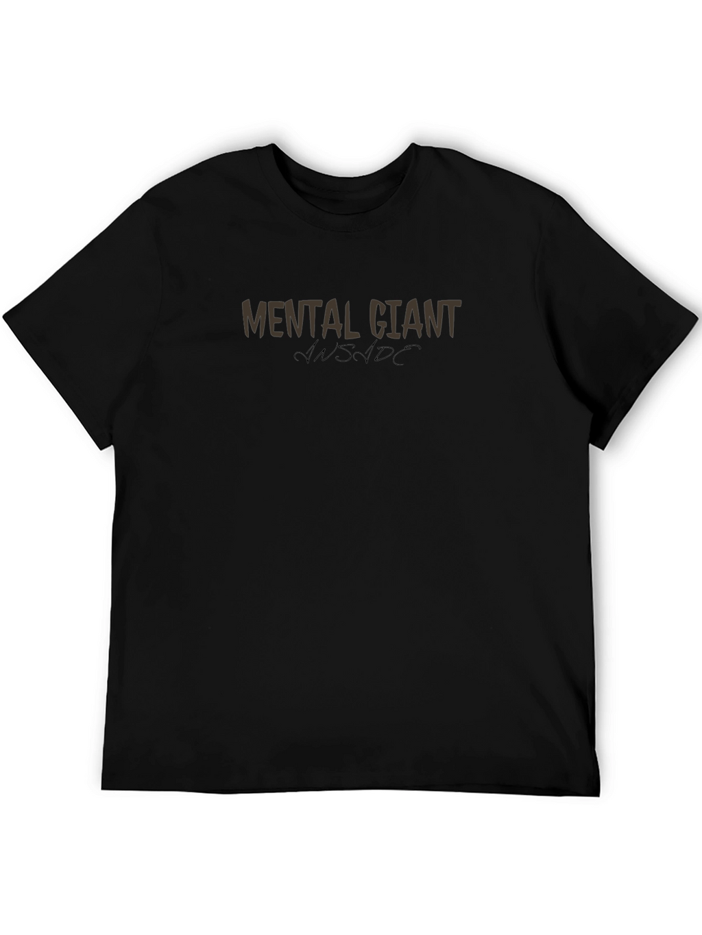 Mental Giant Black Graphic T-Shirt