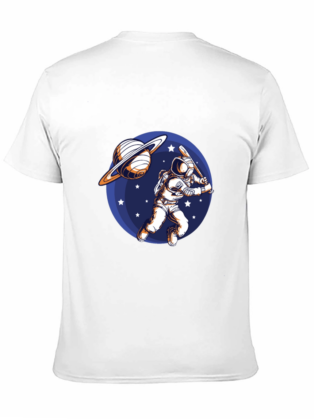 Astronaut Baseball Graphic T-Shirt