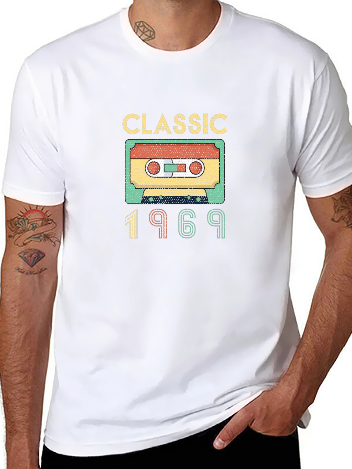 Classic 1969 Retro Cassette T-Shirt