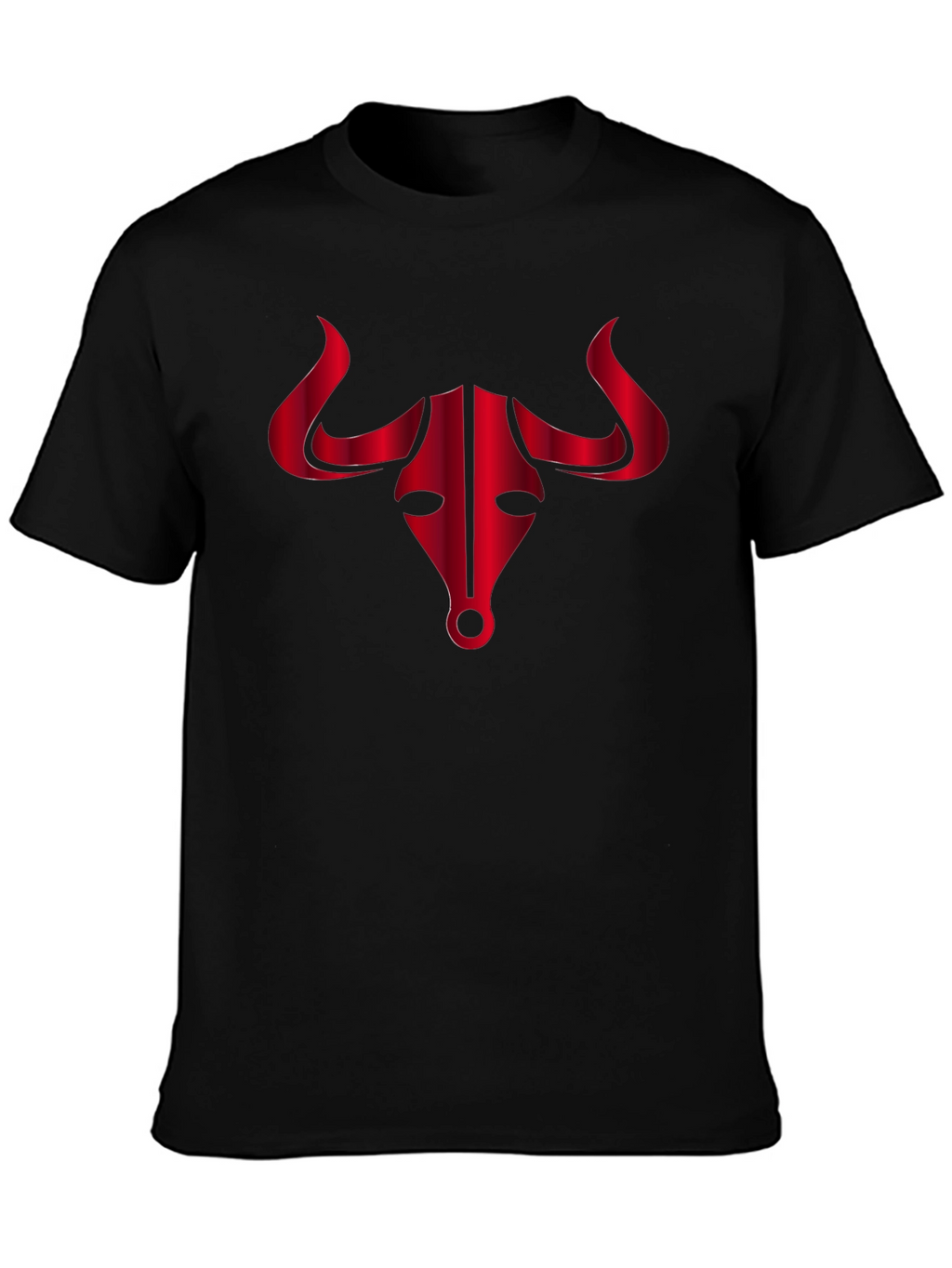 Bold Bull Graphic Tee - Black