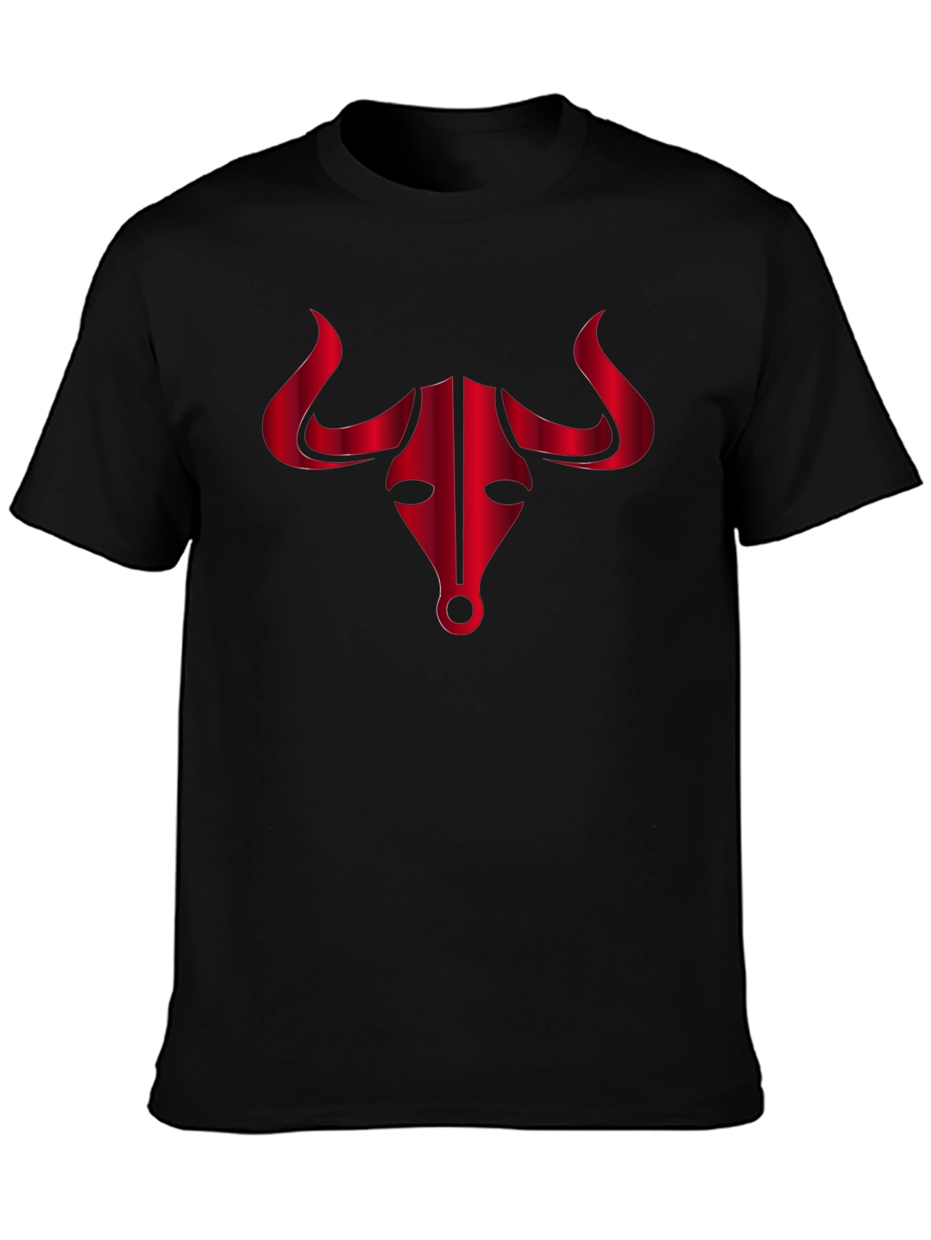 Bold Bull Graphic Tee - Black