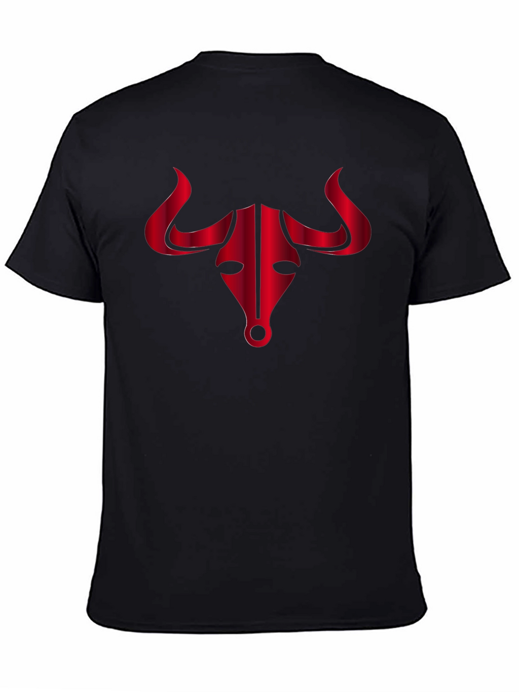 Bold Bull Graphic Tee - Black