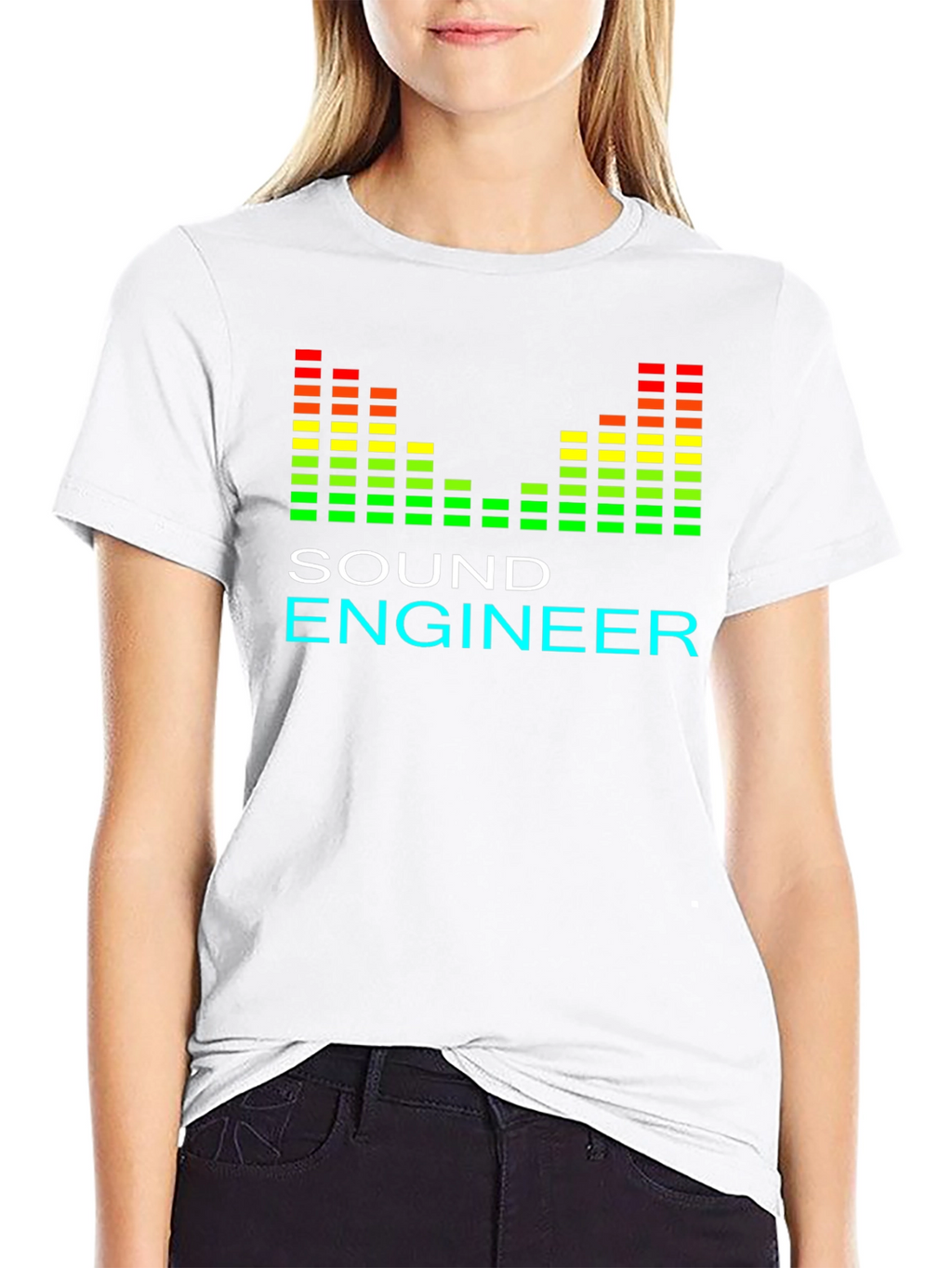 Sound Engineer Graphic Tee - Black T-Shirt