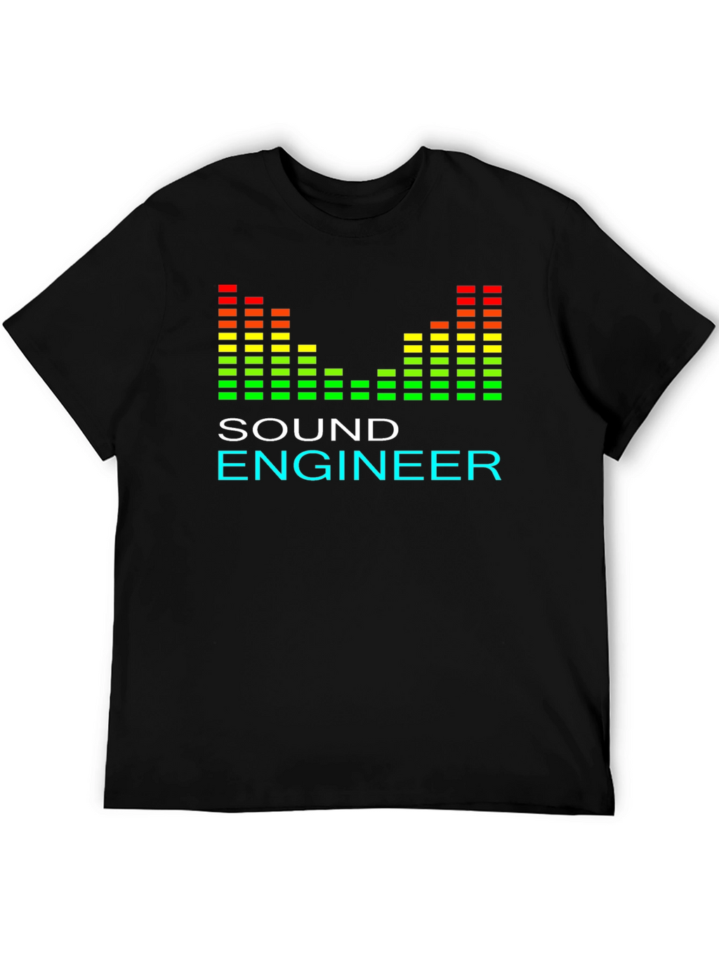 Sound Engineer Graphic Tee - Black T-Shirt