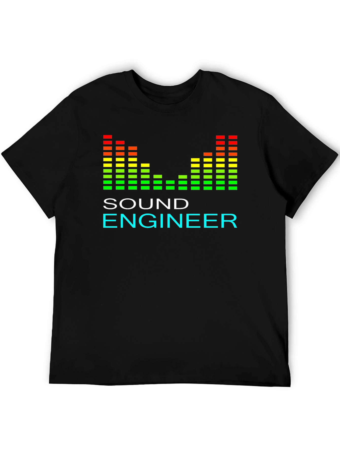 Sound Engineer Graphic Tee - Black T-Shirt