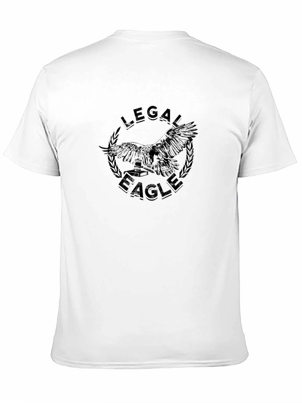 Legal Eagle Black T-Shirt - Lawyer Gift