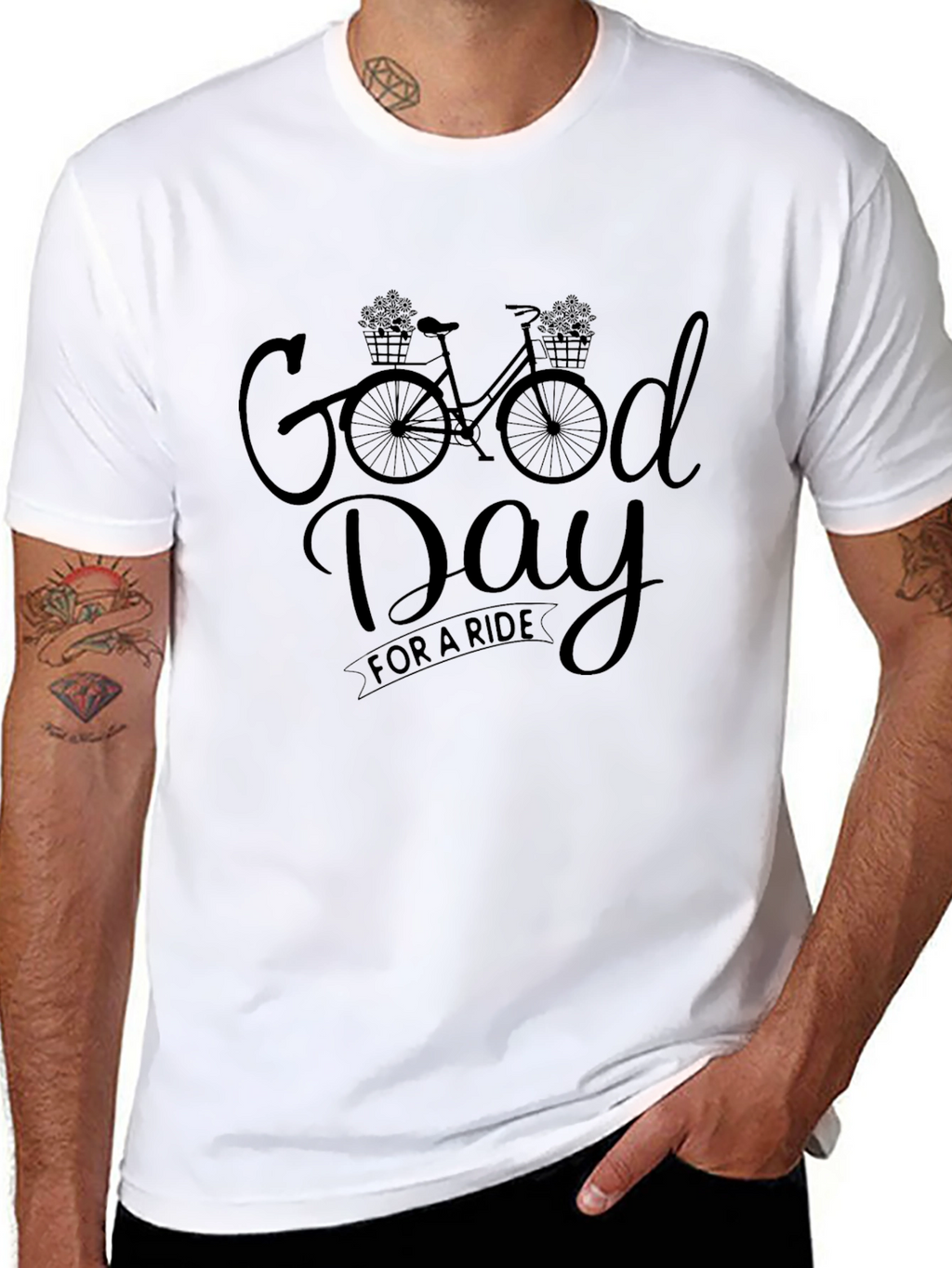 Good Day Ride Bike Graphic T-Shirt