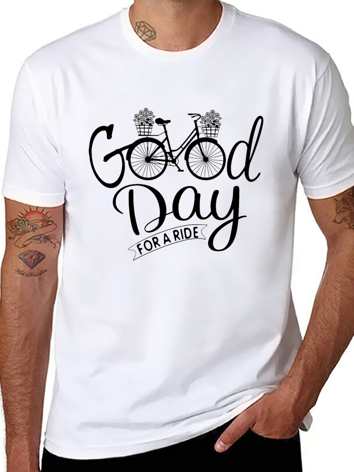 Good Day Ride Bike Graphic T-Shirt
