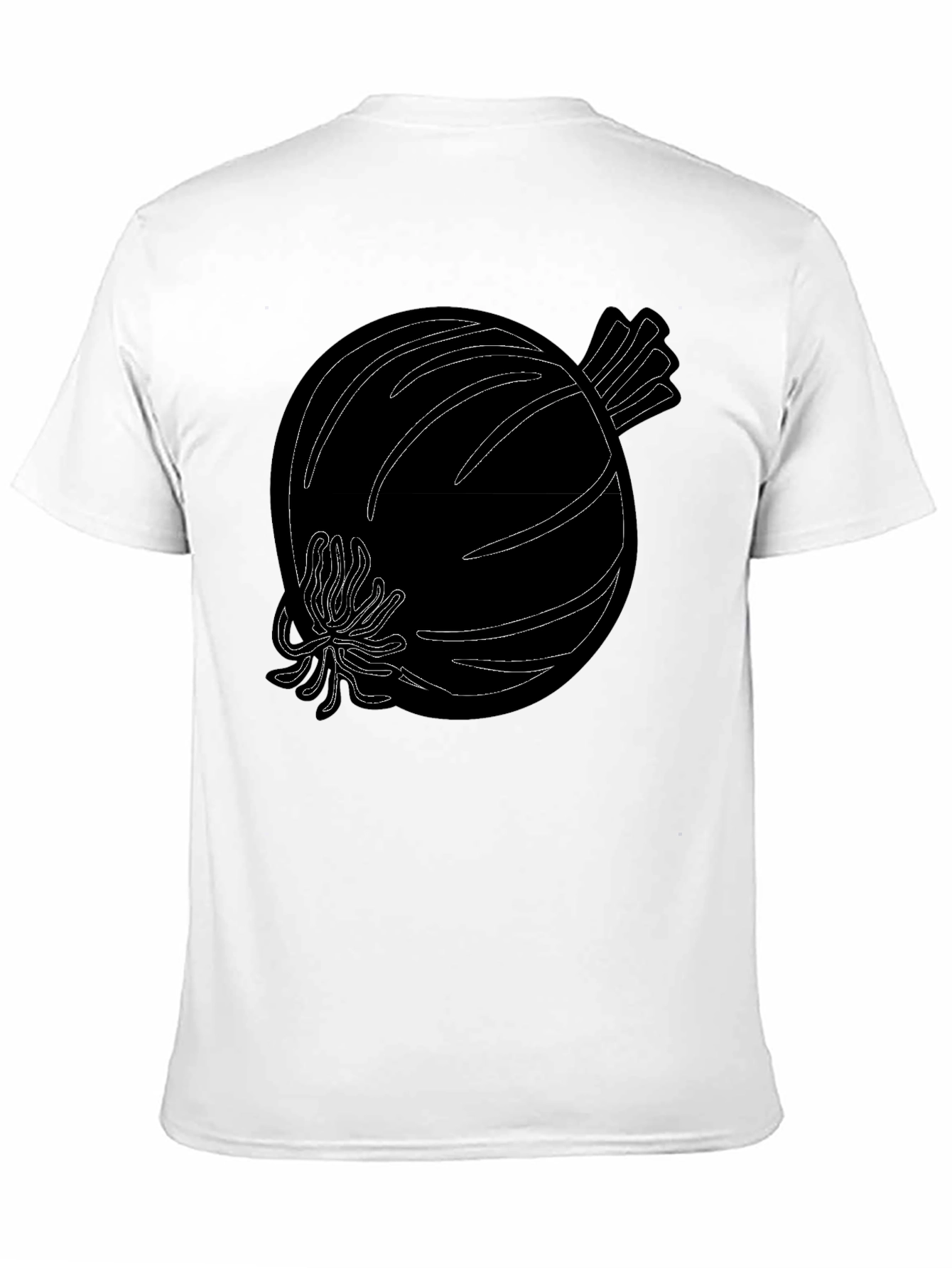 Abstract Onion Graphic Print T-Shirt
