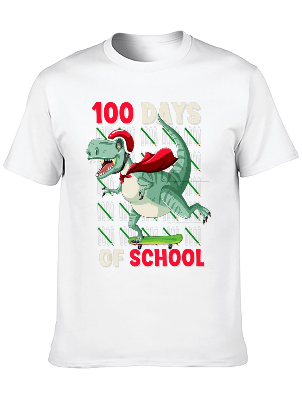 100 Days of School Dinosaur T-Shirt