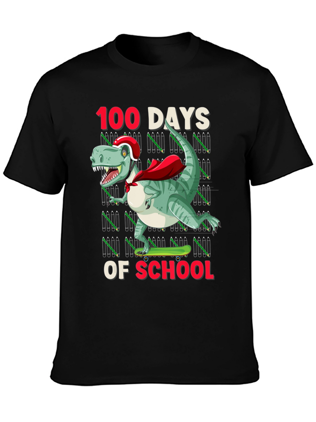 100 Days of School Dinosaur T-Shirt