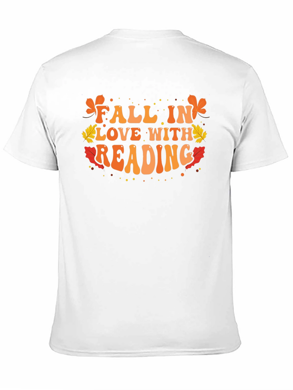 Fall in Love With Reading Black T-Shirt