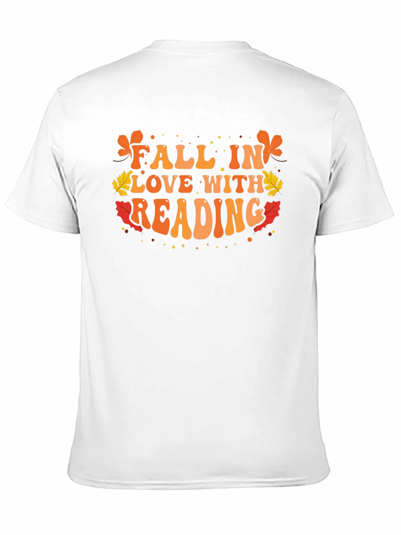 Fall in Love With Reading Black T-Shirt