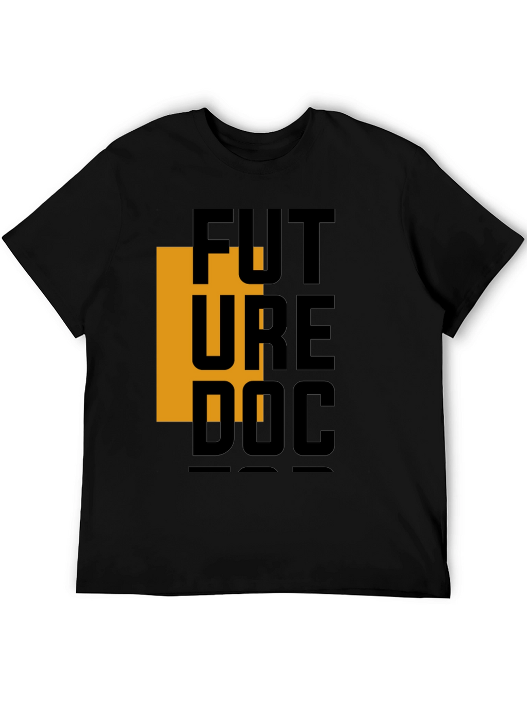 Future Doctor Graphic Tee - Black
