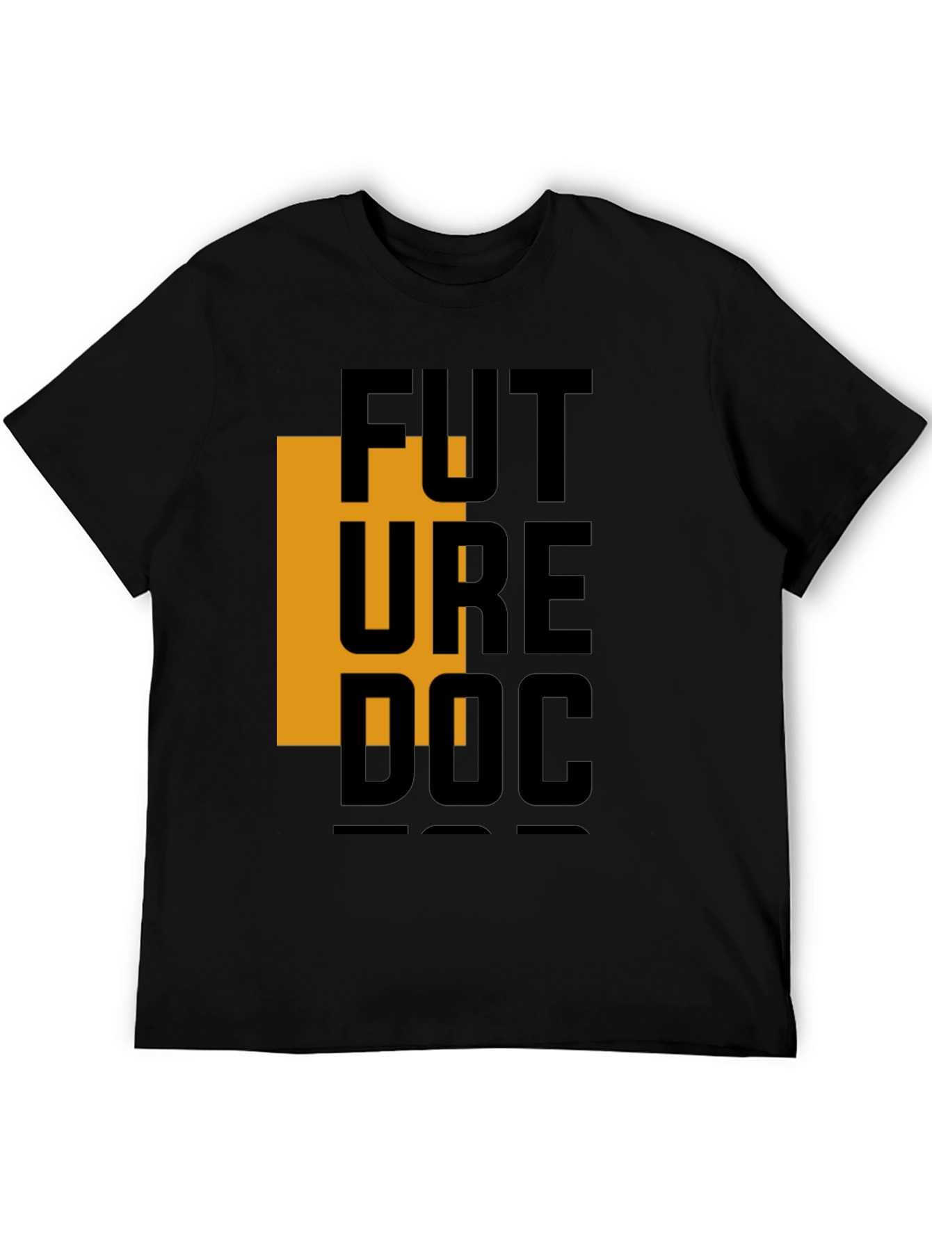 Future Doctor Graphic Tee - Black