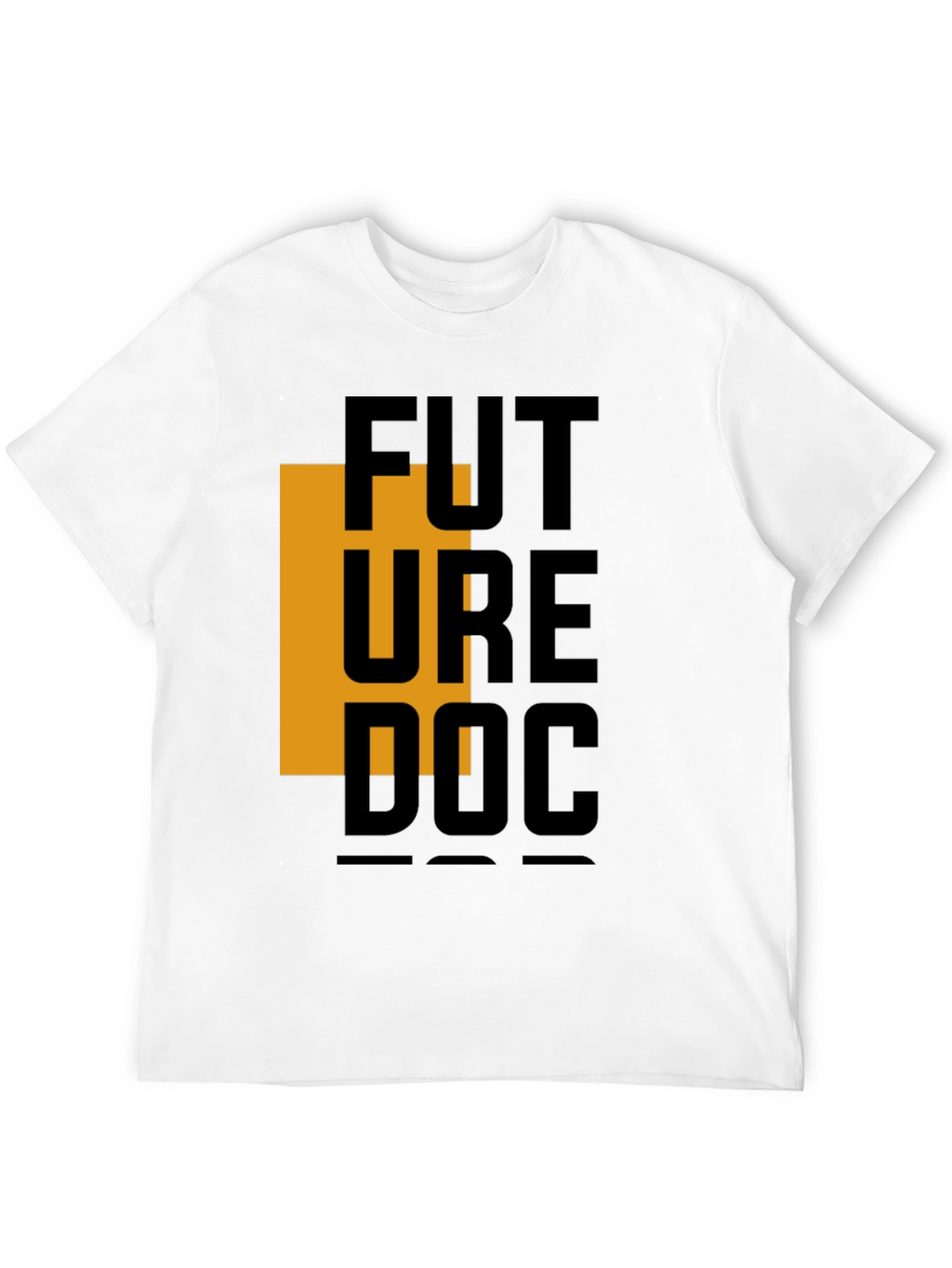 Future Doctor Graphic Tee - Black