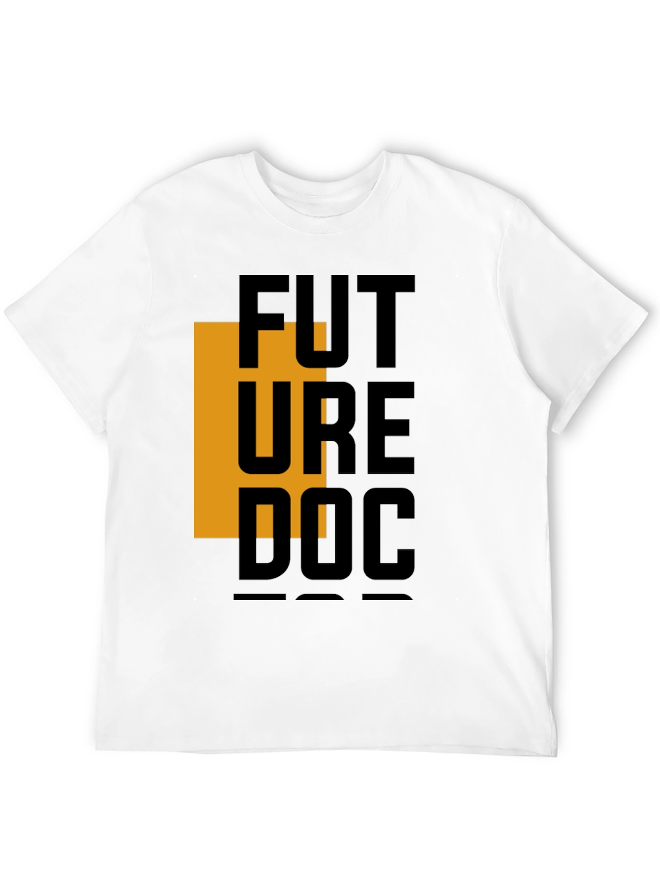 Future Doctor Graphic Tee - Black