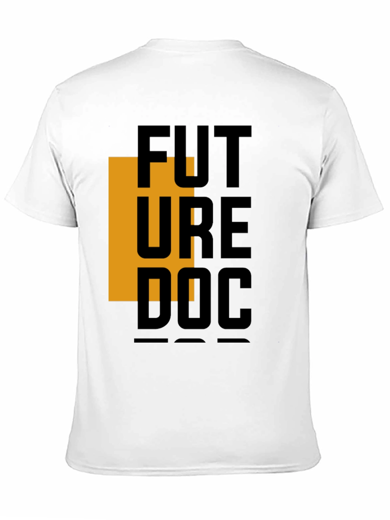 Future Doctor Graphic Tee - Black