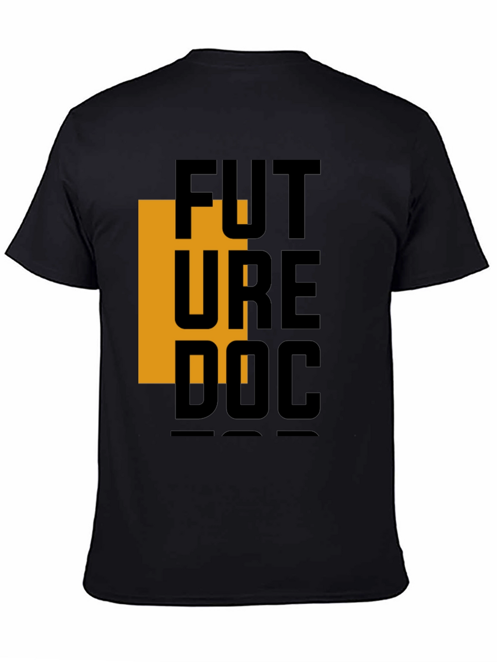 Future Doctor Graphic Tee - Black