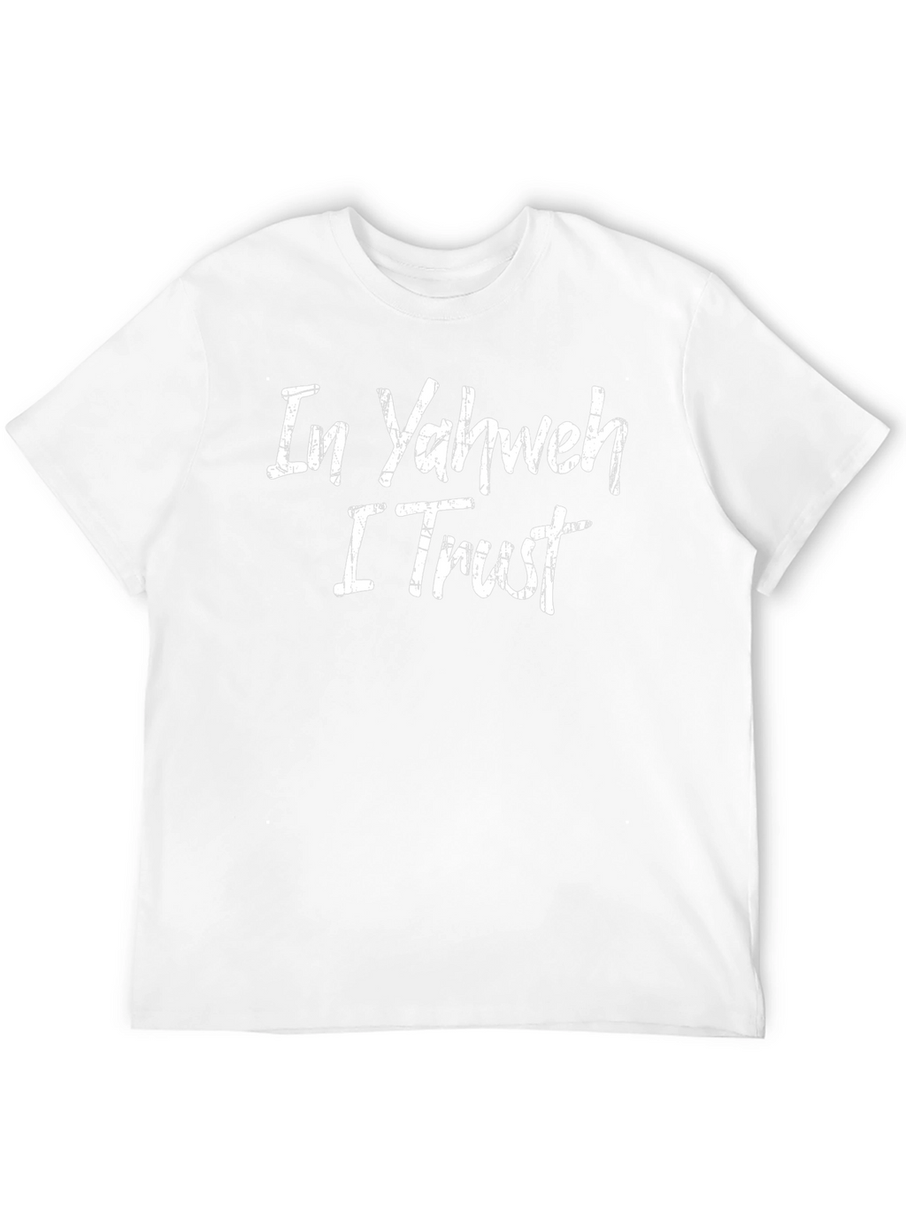 In Yahweh I Trust Black Graphic Tee