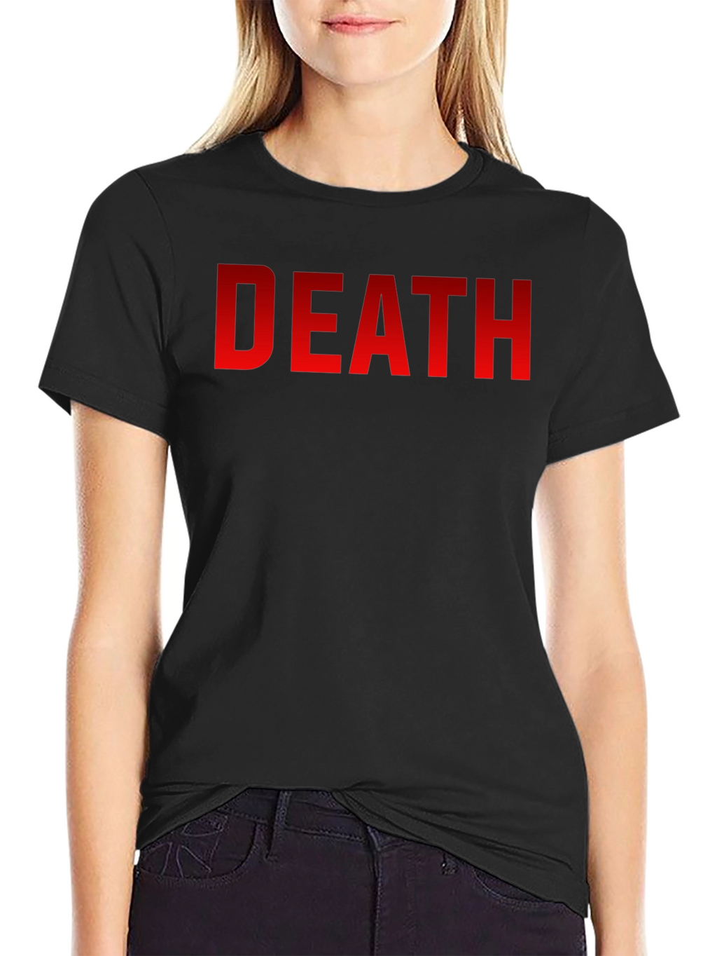 DEATH Graphic Tee - Bold Statement T-Shirt