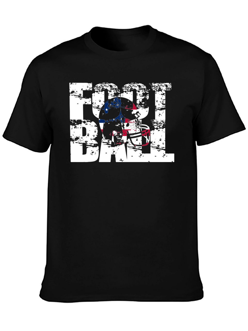 Football Helmet Graphic T-Shirt