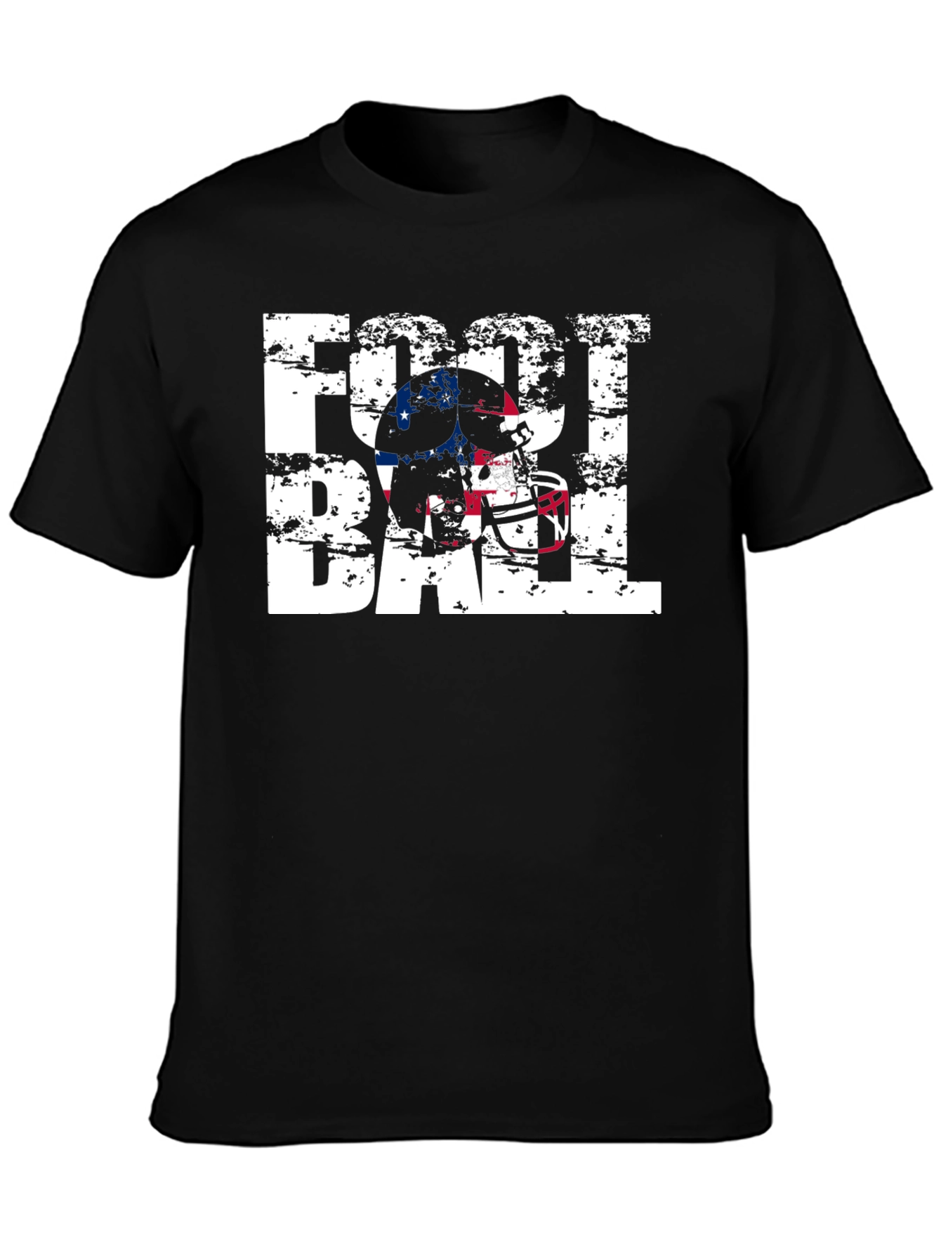Football Helmet Graphic T-Shirt
