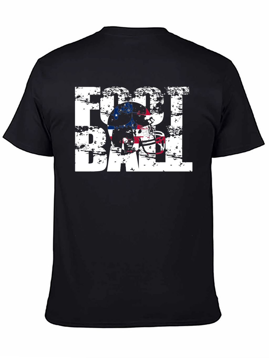 Football Helmet Graphic T-Shirt