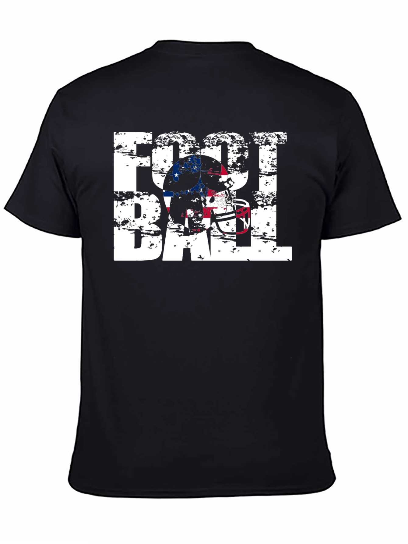 Football Helmet Graphic T-Shirt
