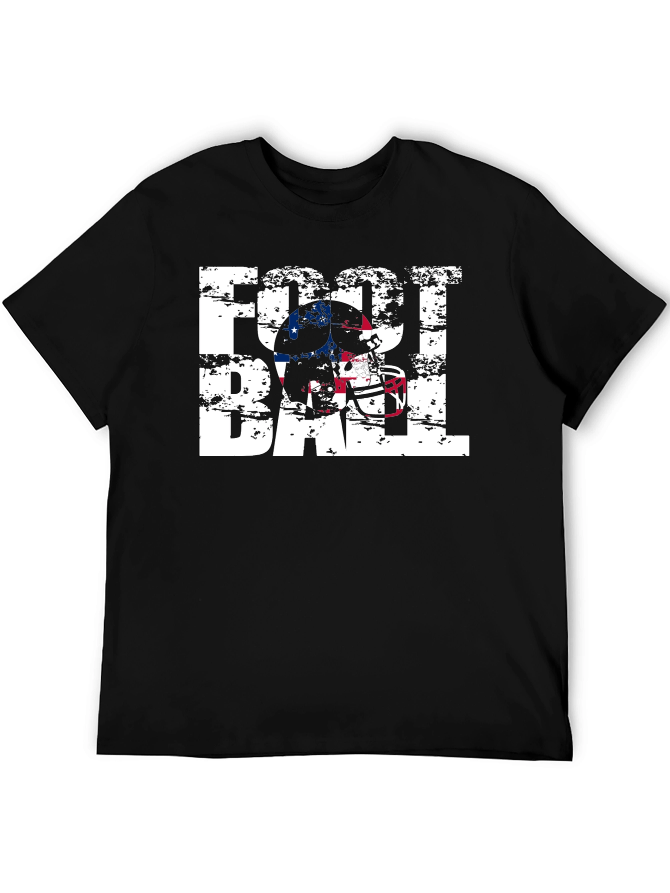 Football Helmet Graphic T-Shirt