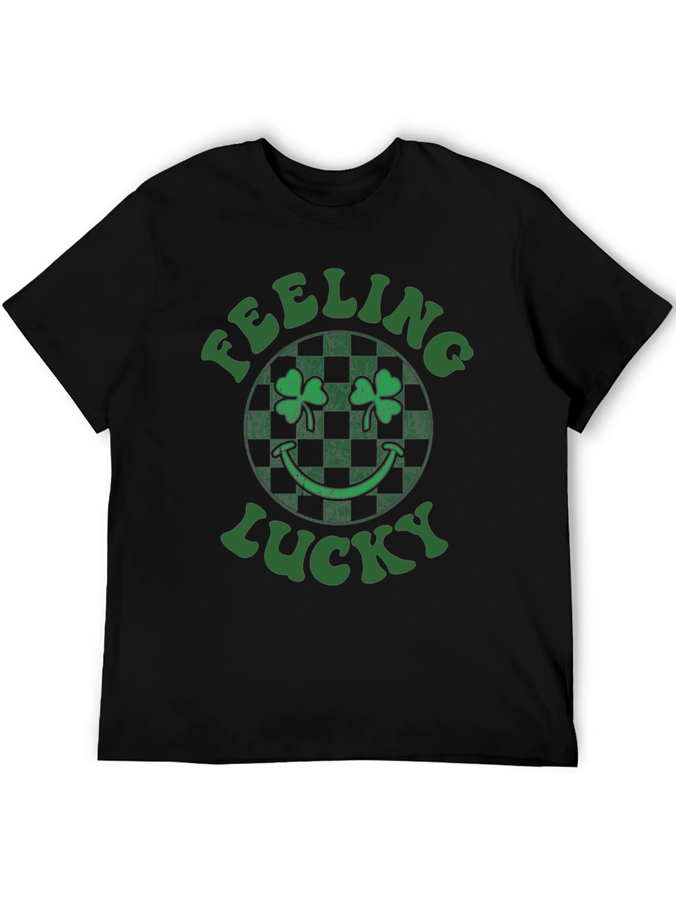 Feeling Lucky St. Patricks Day Shamrock T-Shirt
