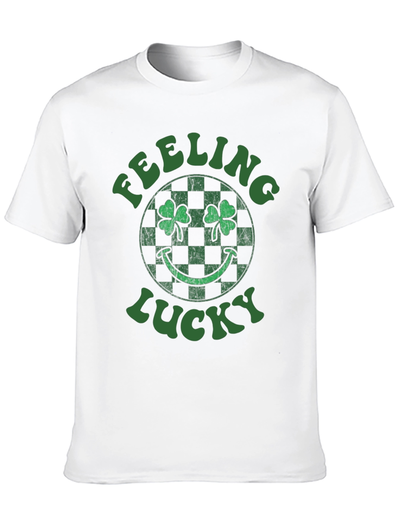 Feeling Lucky St. Patricks Day Shamrock T-Shirt