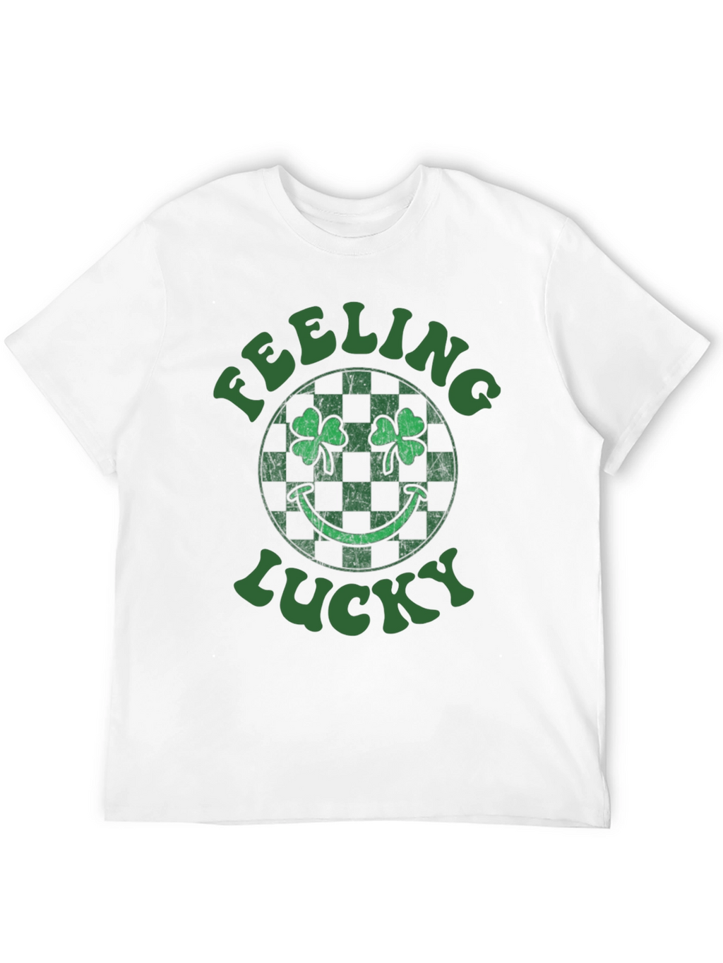 Feeling Lucky St. Patricks Day Shamrock T-Shirt