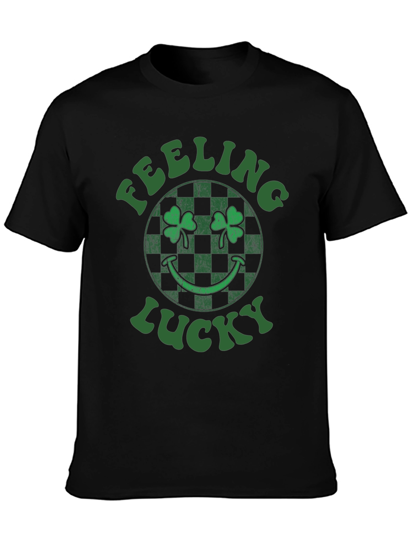 Feeling Lucky St. Patricks Day Shamrock T-Shirt