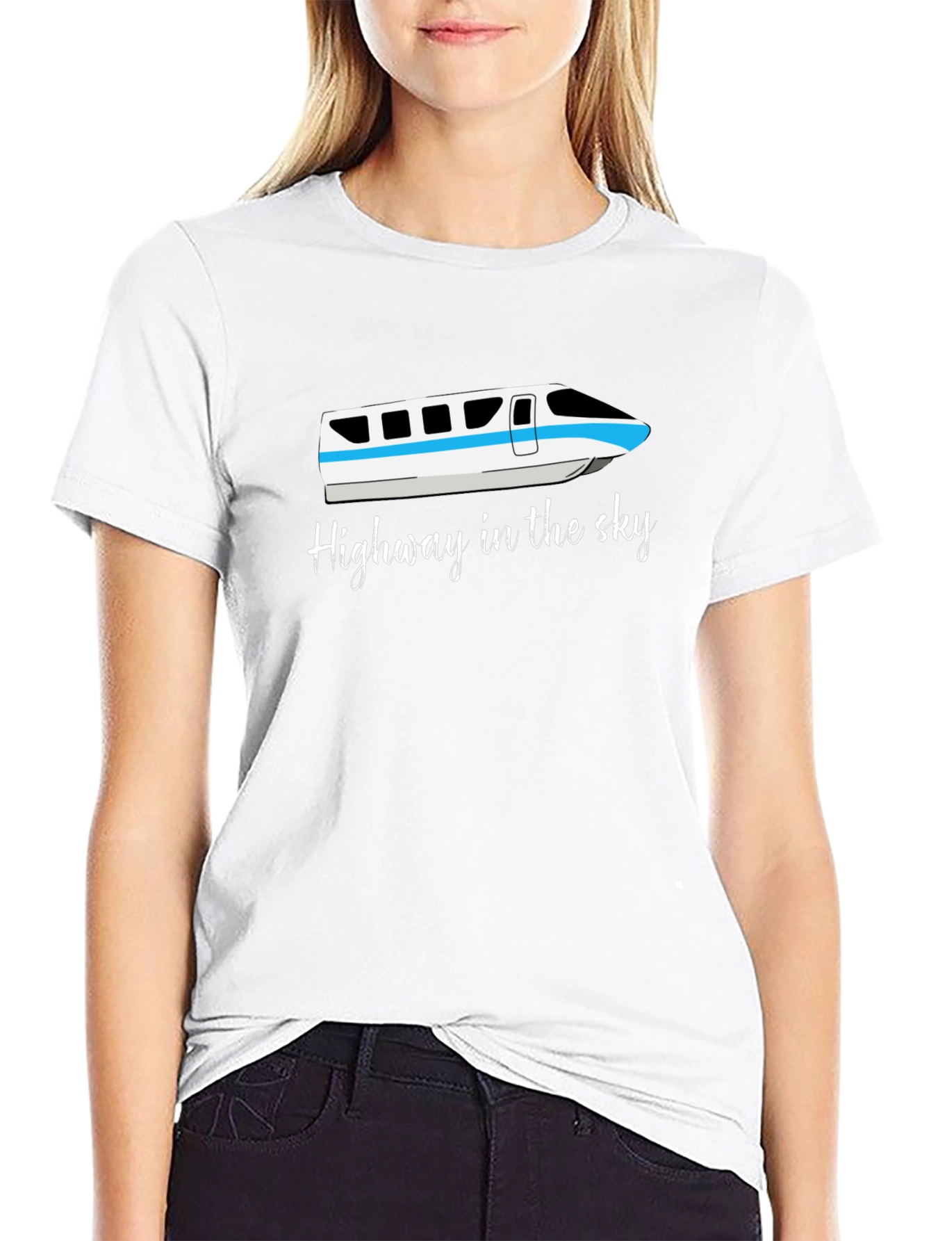 Highway in the Sky Monorail T-Shirt