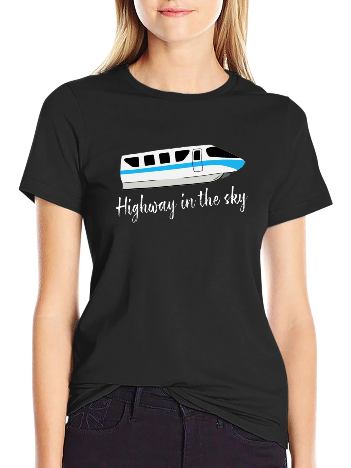Highway in the Sky Monorail T-Shirt