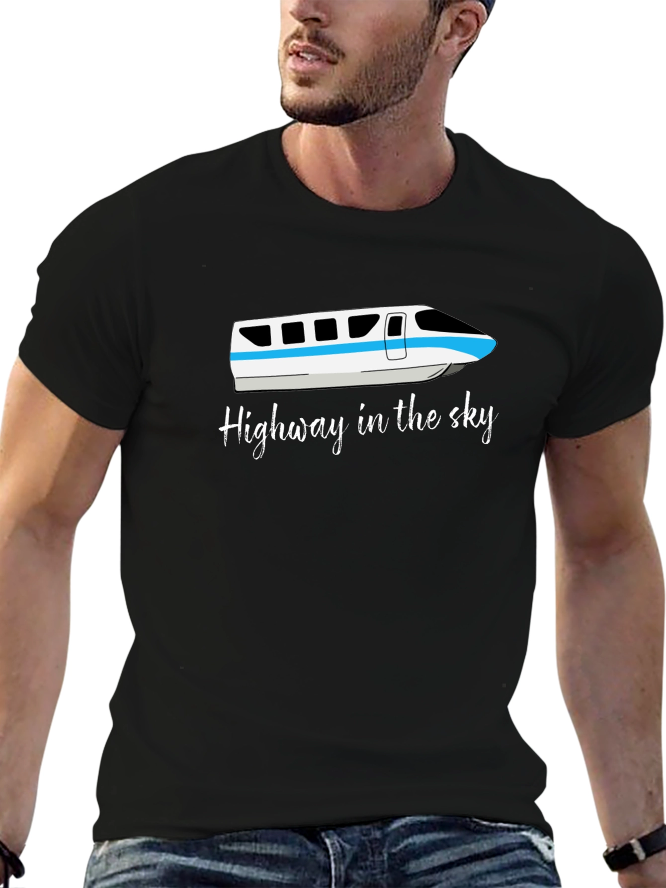 Highway in the Sky Monorail T-Shirt