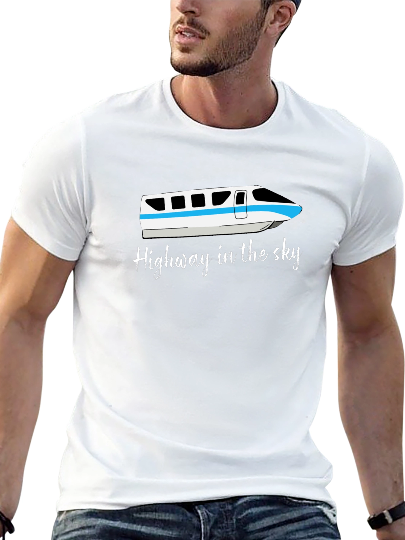 Highway in the Sky Monorail T-Shirt