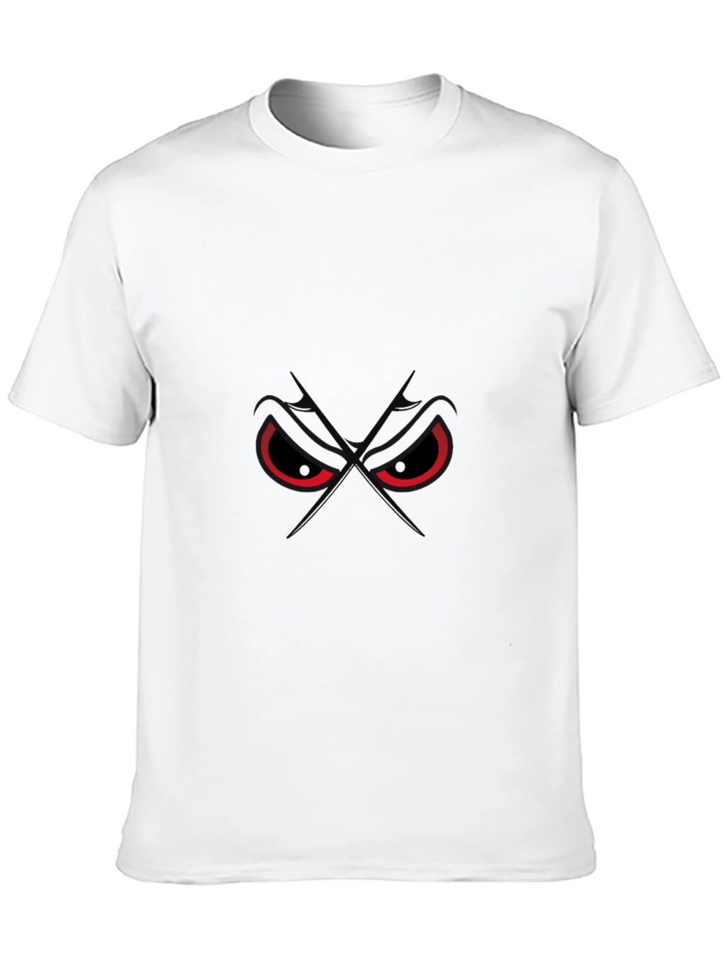 Mens Black T-Shirt - Evil Eye Design