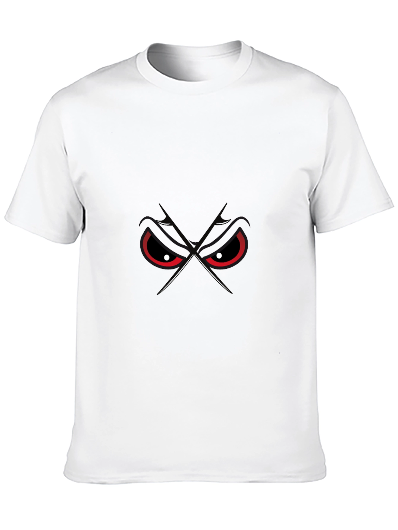 Mens Black T-Shirt - Evil Eye Design