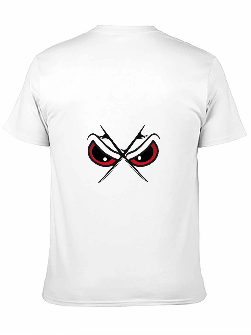Mens Black T-Shirt - Evil Eye Design