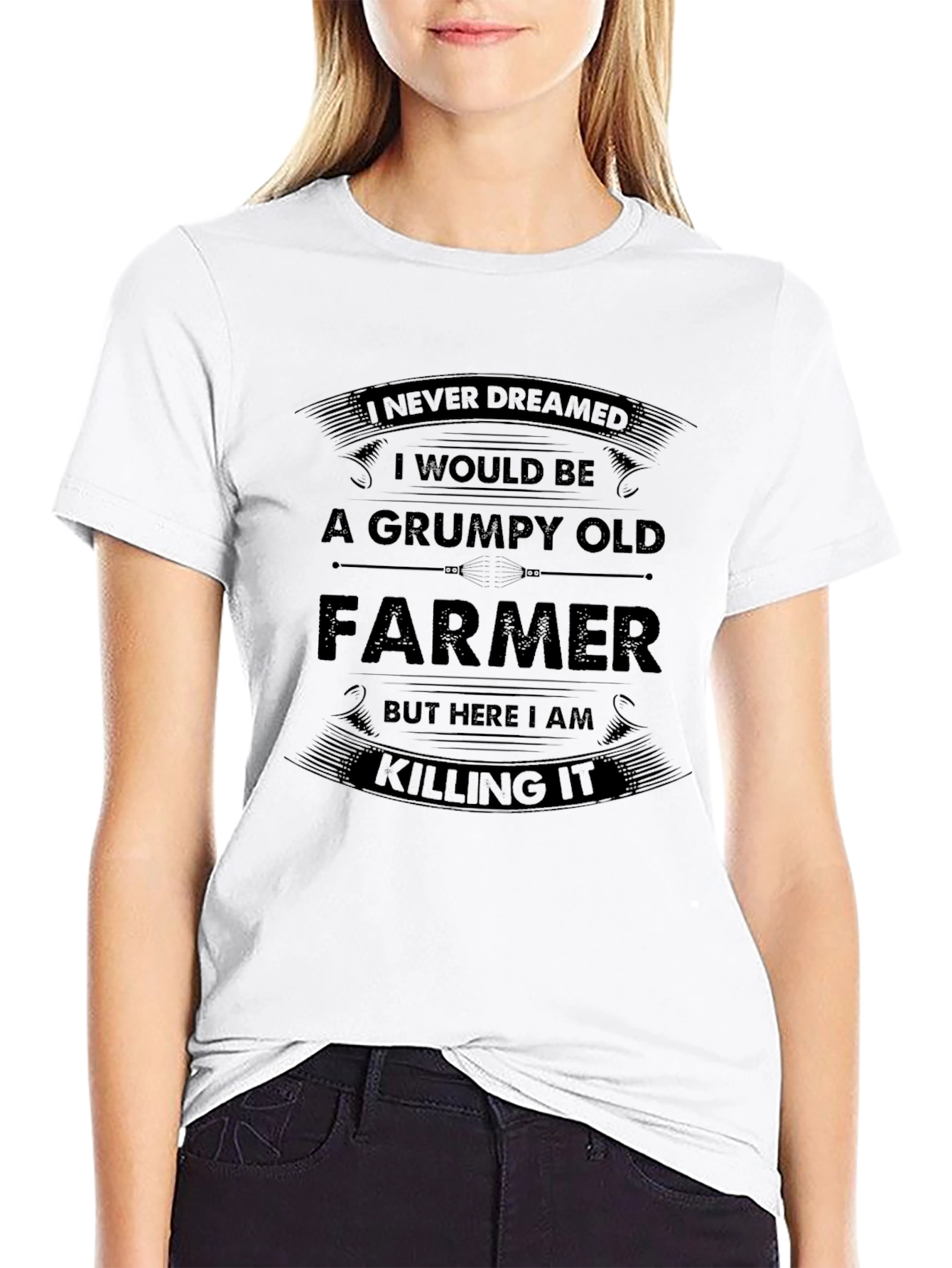 Grumpy Old Farmer T-Shirt - Killing It