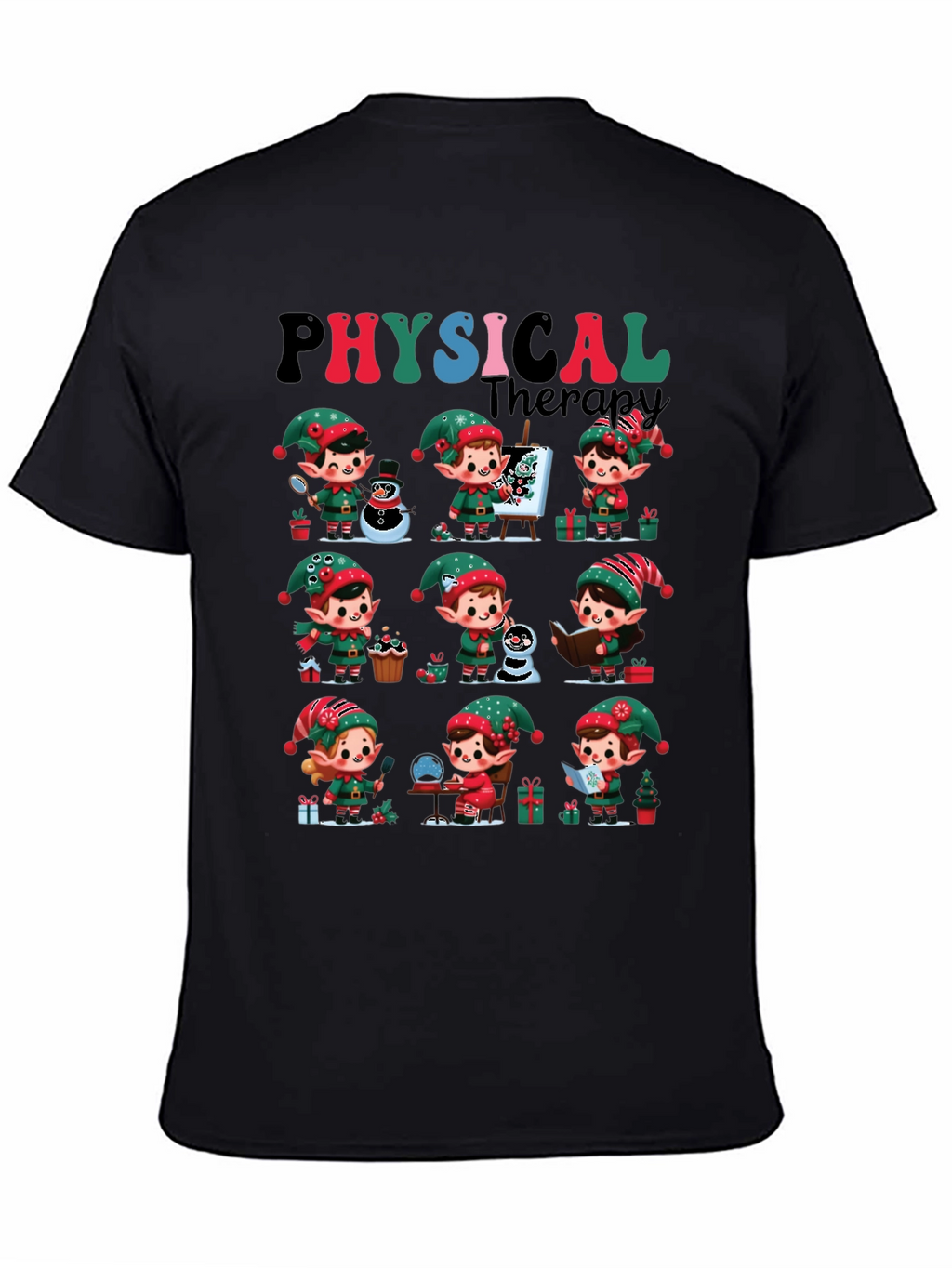 Christmas Physical Therapy Elf Tee