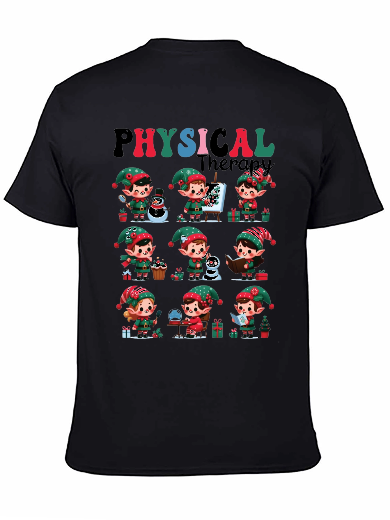 Christmas Physical Therapy Elf Tee