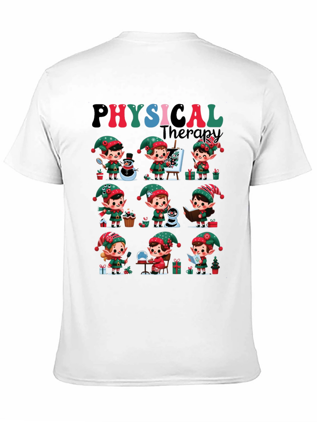 Christmas Physical Therapy Elf Tee