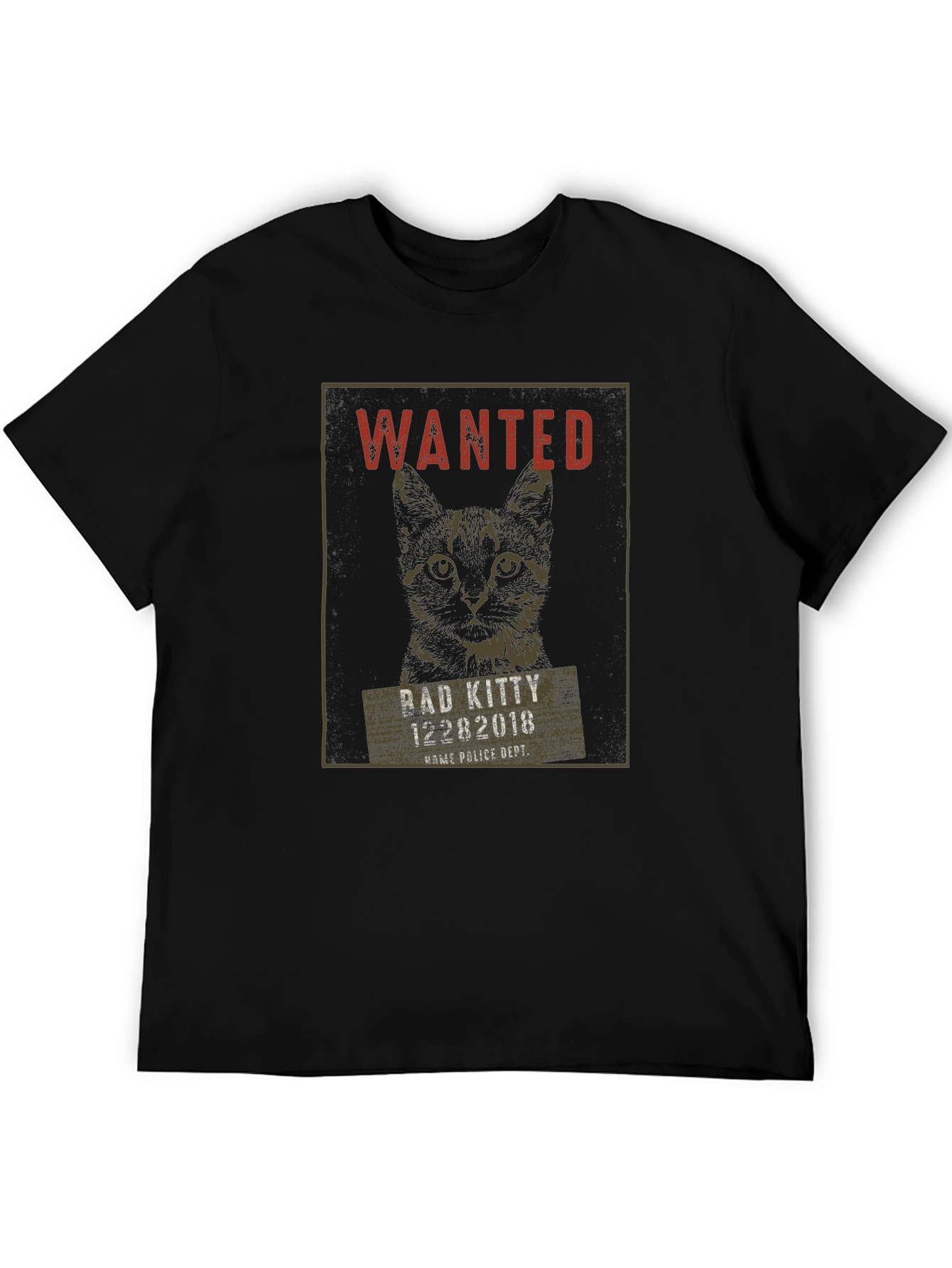 Wanted Bad Kitty T-Shirt