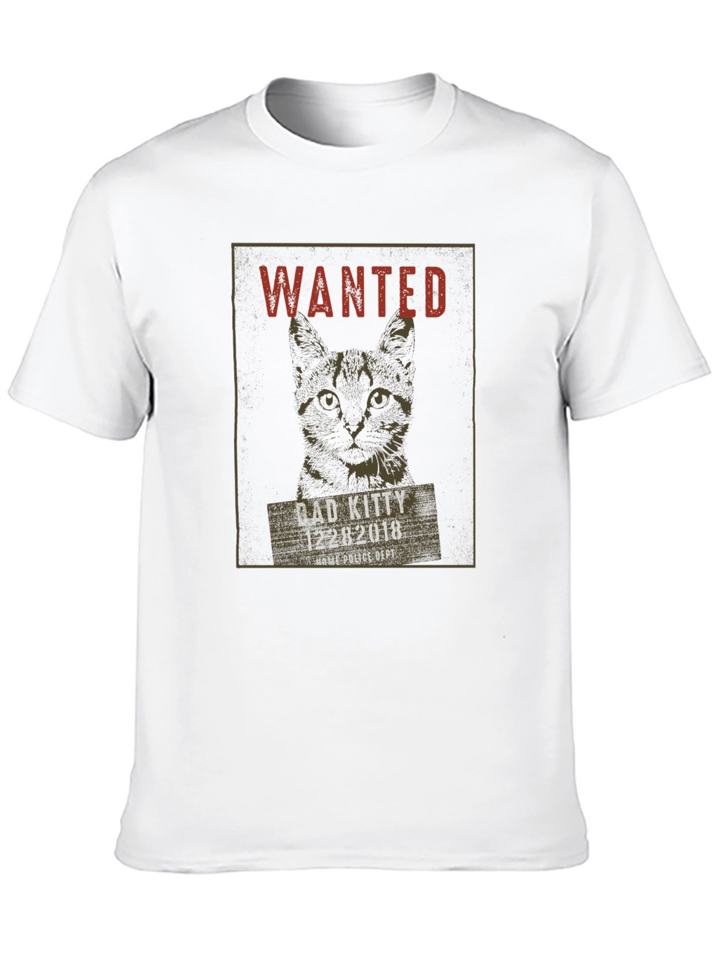 Wanted Bad Kitty T-Shirt